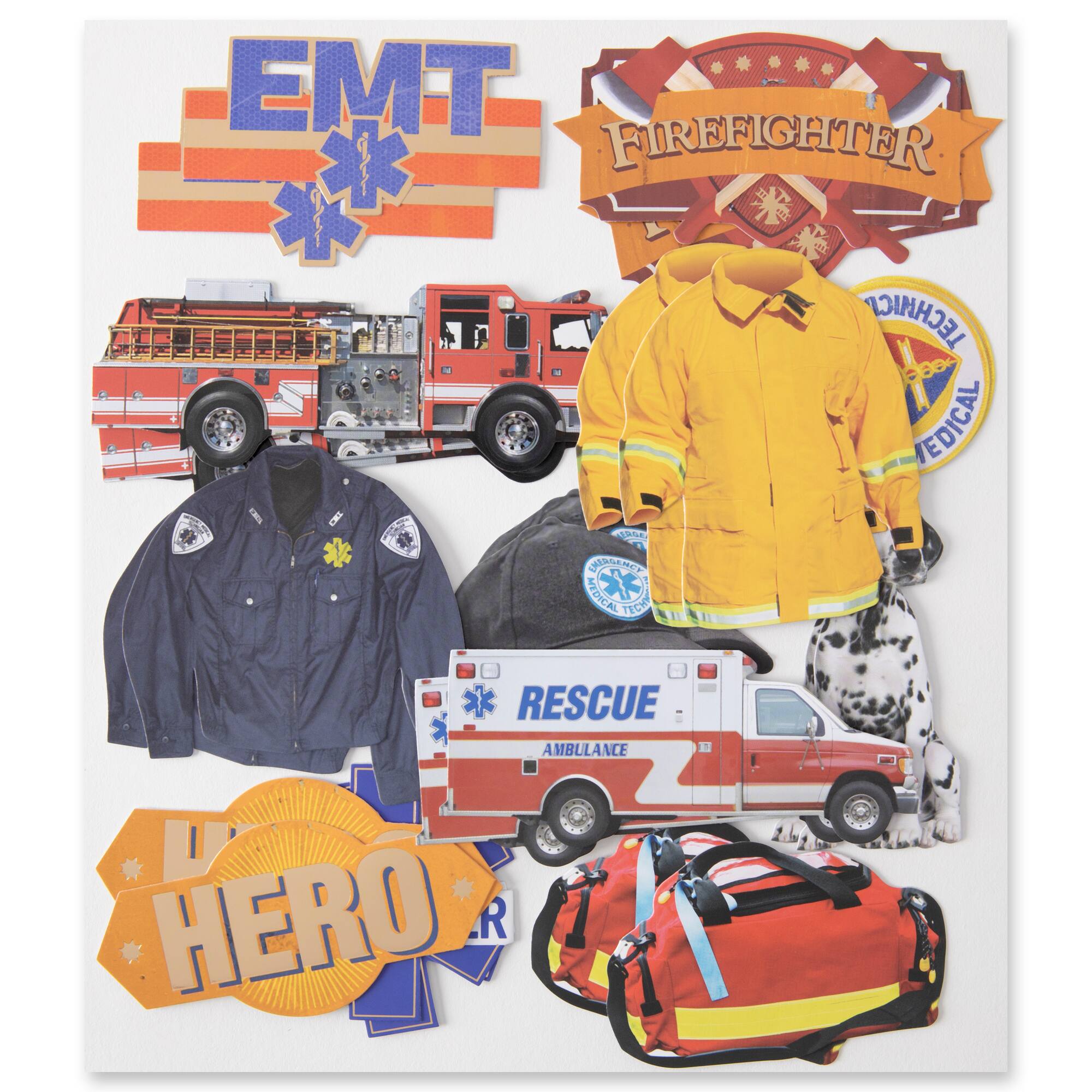 Heroes Die Cut Stickers by Recollections™